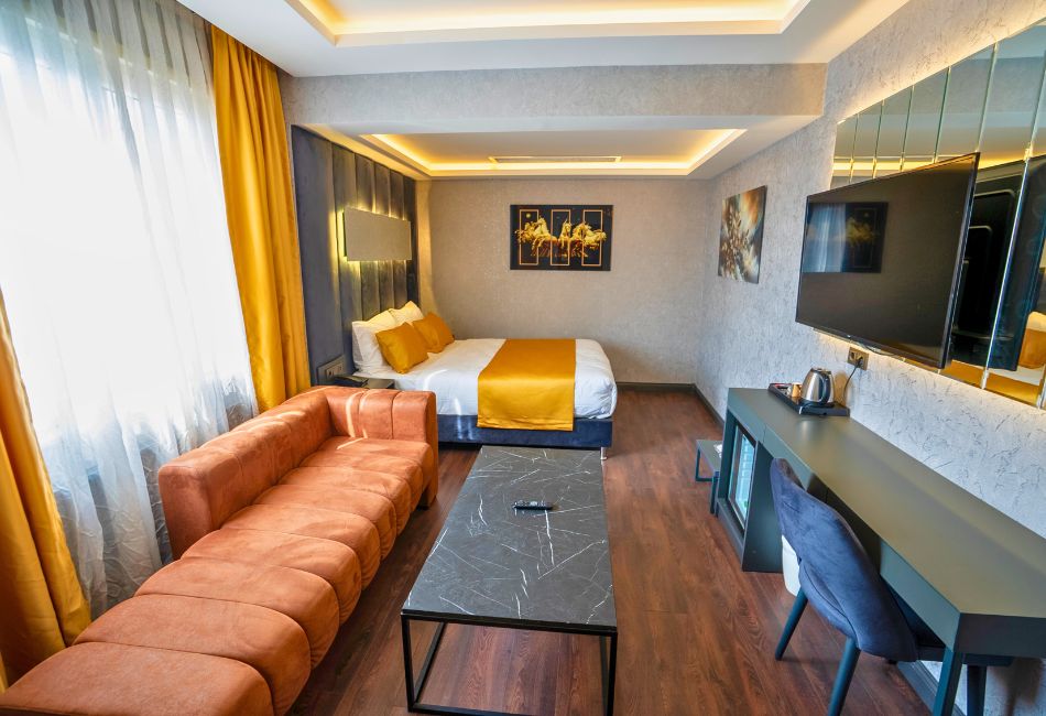 Jakuzili Oda Tuzla: Room with Jacuzzi — Fiyat, m² ve Olanaklar